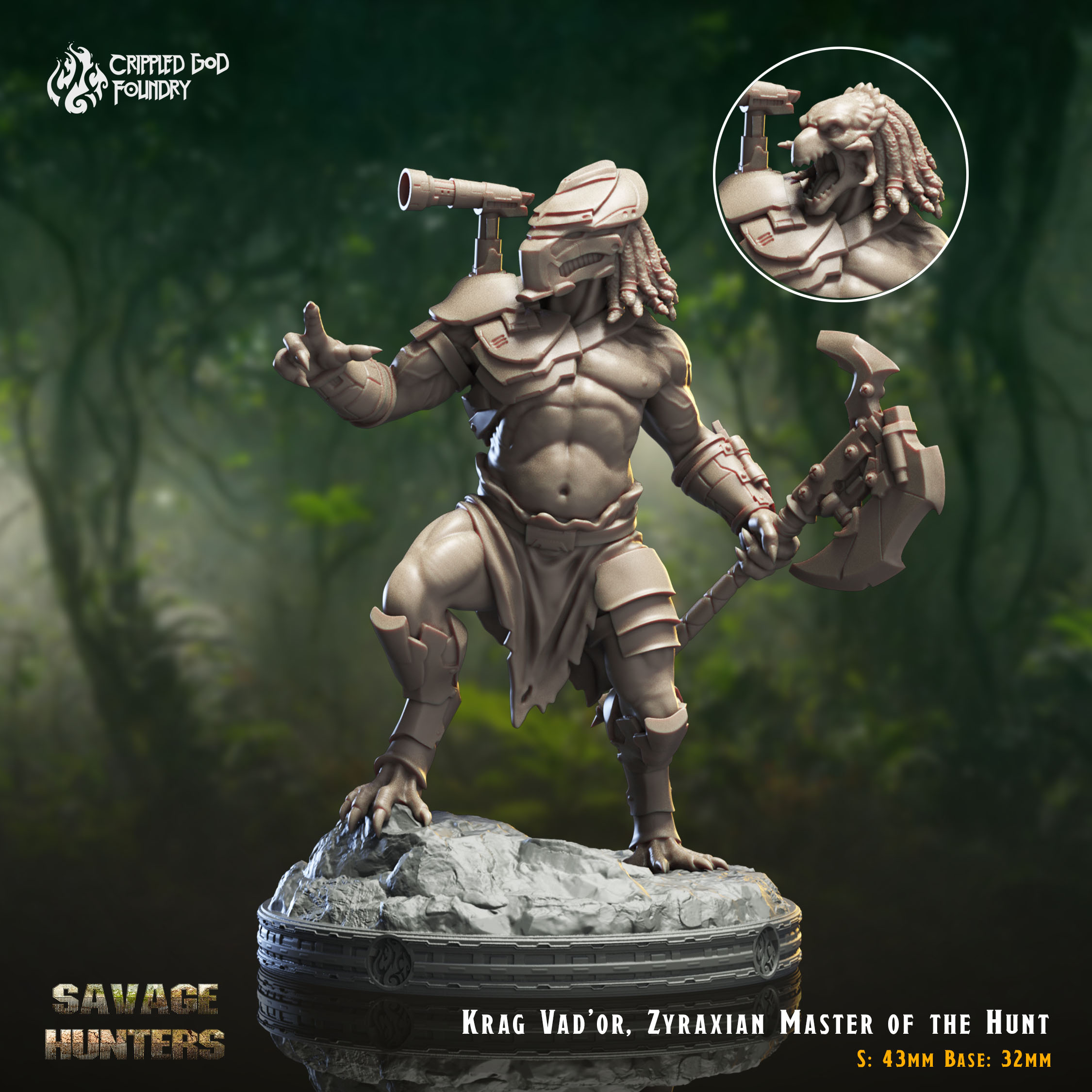 Krag Vad’or, Zyraxian Master of the Hunt